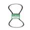 Mbl Mitsuboshi Super KB Standard V-Belt 0.63 in. W X 52 in. L For Riding Mowers 5LK520A - alternate 3
